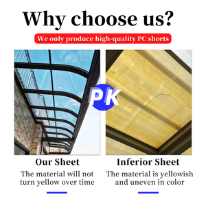 Unbreakable PC Building Material Plastic Solid Flat <strong>Polycarbonate</strong> <strong>Sheet</strong> - Product Image 6