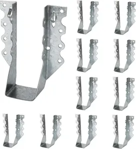 Support de poutre 2 po x 6 po, calibre 18, à double cisaillement, fixation frontale <span class=keywords><strong>pour</strong></span> bois et plancher - Product Image 3