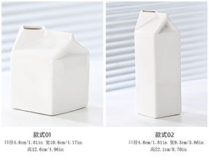 <span class=keywords><strong>Vase</strong></span> en céramique <span class=keywords><strong>de</strong></span> <span class=keywords><strong>bouteille</strong></span> <span class=keywords><strong>de</strong></span> <span class=keywords><strong>lait</strong></span> <span class=keywords><strong>de</strong></span> fraise d'inspiration nordique-Home Decor Delight - Product Image 5