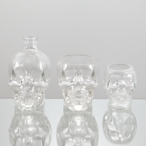 Fairly Odd Novelties Glass <strong>Skull</strong> Decanter - Fill It Up W/ Wine, Beer or Liquor, 125ml, Clear - Product Image 5