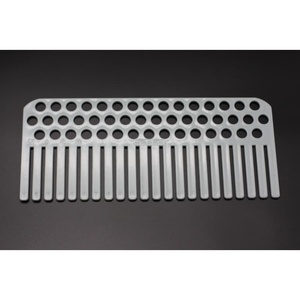 Premium PP Gray 2-Tooth Insert Sheets, 244mm Aviation-Specific Plastic Toothed Lightweight Aircraft Accessory for Cabin Interior - Product Image 1