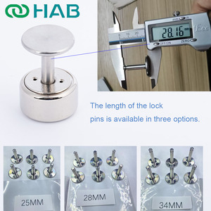 HABブランド BDSM ステンレス製 マグネットロック 耐久性のあるデザイン 2年間保証 男女兼用 医療用拘束ベルト 強力な鍵付き - Product Image 6