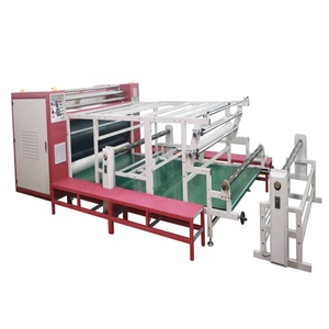 Presse à chaud rotative industrielle 170 cm semi-automatique, pratique, à haute vitesse pour la sublimation manuelle sur calandre - Product Image 1