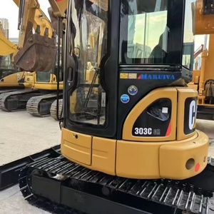 Excavatrice sur chenilles hydraulique d'occasion de haute qualité CAT 303CGR, modèles 303.5E, 305.5, 306, 307, 308, 312 - Product Image 1