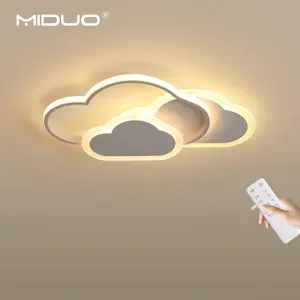 ענן צורת מנורת לילדים חדר שינה מקורה תאורה מודרני ילדי תקרת אורות ילדי אור