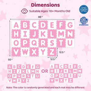 <span class=keywords><strong>Tapis</strong></span> de jeu éducatif en <span class=keywords><strong>mousse</strong></span> EVA pour enfants, facile à nettoyer, avec <span class=keywords><strong>lettres</strong></span> de l'alphabet et chiffres - Product Image 3