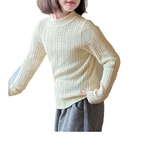 Suéter de Punto para Niñas, Estilo 2026, Ropa Infantil Moderna, Cálido, de Manga Larga, Alta Elasticidad, Suave, Top para Bebé - Product Image 2