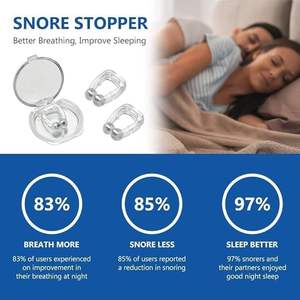 Klip hidung <span class=keywords><strong>Anti</strong></span> dengkur magnetis kualitas tinggi, mendengkur lebih baik, tidur lebih baik - Product Image 6