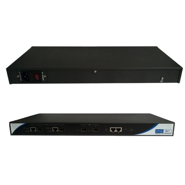 FTTX GEPON 2 PON Port GEPON OLT and 2 GE Combo Port