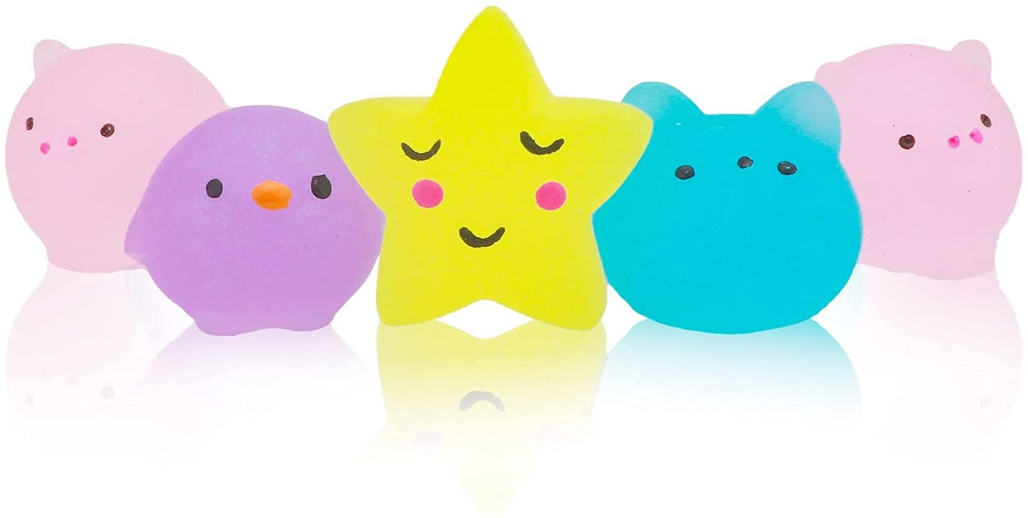 Generation Glitter Mochi Squishy Toy Bear Easter Egg Fillers