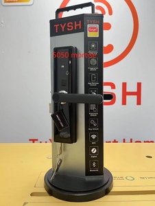 6068 tysh 5050 3585 4585 60-70 דלת חכמה מנעול תצוגה לעמוד סגסוגת אלומיניום מסגרת מנעול מסגרת - Product Image 4