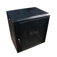 Armoire de serveur réseau murale mini Geteknet OEM coulissante 19 pouces 6U 9U 12U 15U 18U 22U en acier SPCC IP20