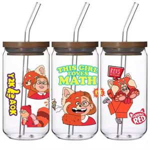 Venta caliente personalizada brillante Navidad DTF Cup Wrap - Product Image 6