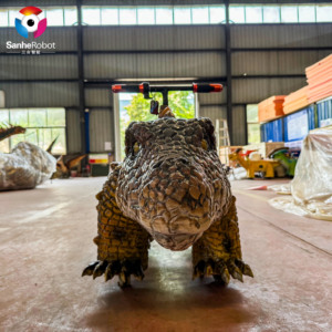 Pin hoạt động đi xe đồ chơi động vật với hệ thống đồng xu cơ giới kiếm tiền sang trọng cưỡi động vật trong trung tâm mua sắm - Product Image 3