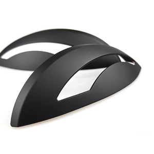 Tout nouveau plastique ABS brillant et noir mat couleur paupière en colère pour <span class=keywords><strong>Fiat</strong></span> 500 <span class=keywords><strong>Abarth</strong></span> 696 <span class=keywords><strong>595</strong></span> avec couvercle de rondelle lampe frontale uniquement - Product Image 2