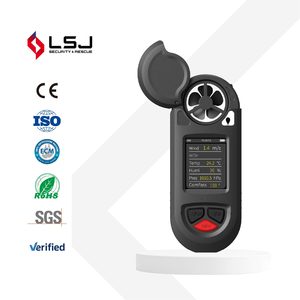 LSJ HW-W01 속도 측정기 풍속 주변 온도 습도에 대한 스포츠맨 기상 측정기 - Product Image 1