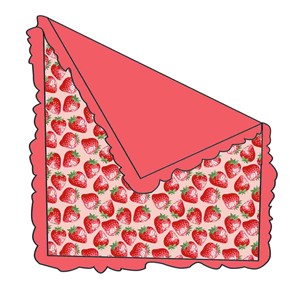 Couverture de Noël personnalisée Qingli OEM sans MOQ, motifs fraises mignons, en bambou pour nouveau-nés - Product Image 6