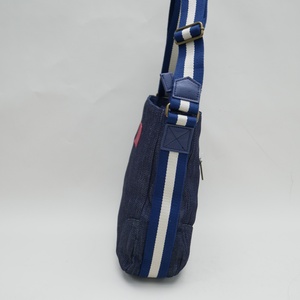 Custom Denim Crossbody Bag OEM Logo Accept Casual <b>Shoulder</b> Bag Adjustable <b>Strap</b> Messenger Bag for Men Women Daily Travel Outdoor - Product Image 4