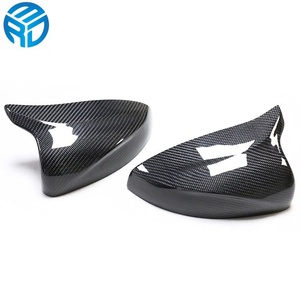 Tapas de espejo MRD para Audi A3 RS3S3, cubiertas de espejo, fibra de carbono regular con cubiertas de espejo lateral de asistencia de carril - Product Image 3