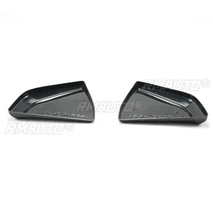 For Chevrolet Corvette C7 2014-2019 Car Rear Bumper Corner Side Diffusers Splitter Spoiler Glossy Black Carbon Fiber Look 2 Pcs - Product Image 4
