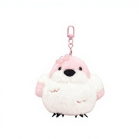 Peluche Dinosaure Rouge Mignonne, Adorable Compagnon de Sommeil, Cadeau d'Anniversaire pour Filles, en Polyester et Coton PP