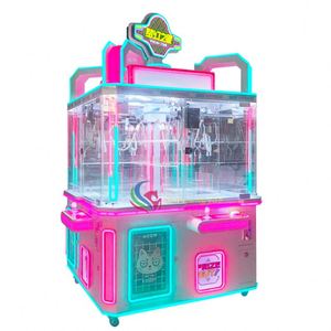 Jeu d'arcade grue à pinces psychologique 4 joueurs avec monnayeur, couleur personnalisable, garantie 12 mois pour usage intérieur/extérieur, parcs d'attractions - Product Image 4