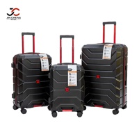 Ensemble de 3 valises à roulettes extensibles en ABS 20/24/28 pouces avec serrure TSA, légères, résistantes aux rayures, bagages de voyage en gros