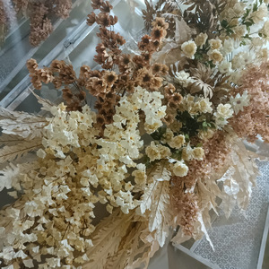 Long Cypress <b>Artificial</b> <b>Flowers</b> High Branch Arrangement 102cm Autumn Color Wedding Room Decoration - Product Image 2