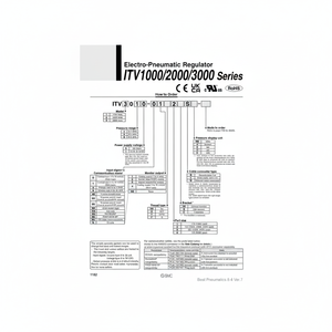 SMC Pneumatics ITV1030-222BL Régulateur électro-pneumatique Équipement électrique - Product Image 1