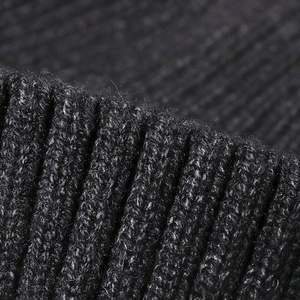 Bonnet en laine tricoté chaud pour femme, grande taille, effet amincissant, collection automne-hiver - Product Image 3