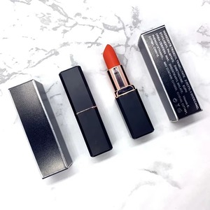Private Label Waterproof Pigmented Multiple Colors Lipstick Luxury Makeup Lipstick High Quality White and Black Tubes Lipstick - Product Image 3