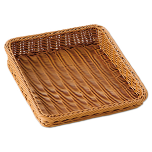 Competitive Mini Supermarket <b>Storage</b> Basket with Picnic Lid Handle Fruit Vegetable Display Weave Bag <b>Container</b> for Bulk Shopping - Product Image 2