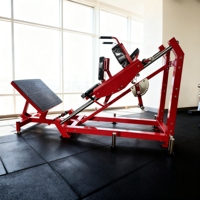 Nouvelle conception - Équipement de fitness professionnel pour salle de sport - Machine de squat HACK à charge de plaques pour entraînement de force