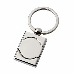 Portachiavi Baron in Metallo Cromato con Anello e Chiusura Magnetica per Uso Quotidiano - Product Image 2