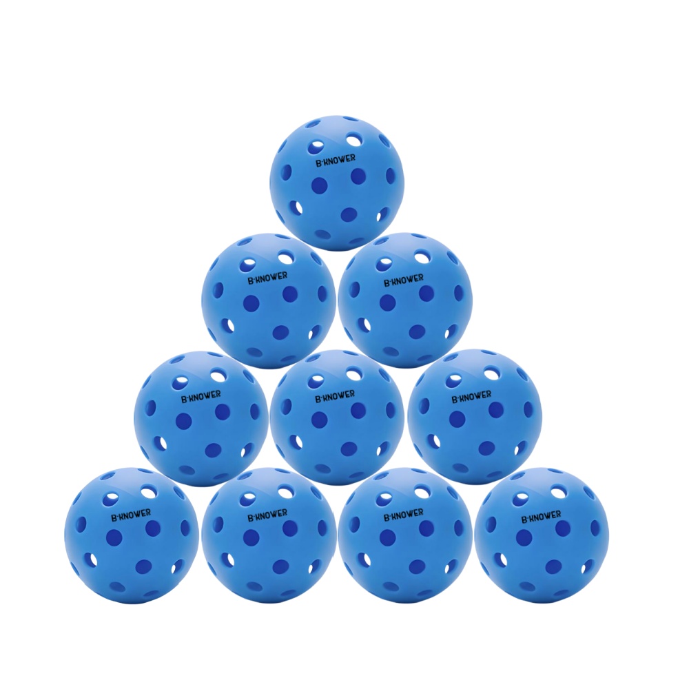 Premium Outdoor Indoor Pickleball Balls Adults 40-Holes 26-Holes Set Custom Durable Plastic Material Entertainment Customized