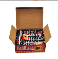 Pastilles de Charbon Rondes à Allumage Rapide 33 mm pour Chicha Moderne, Encens Arabe, Brûleur à Résine et Charbon à Combustion Instantanée