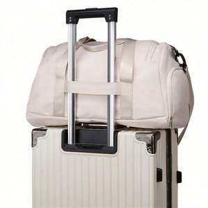 Sac de sport personnalisé avec logo imprimé, en tissu Oxford durable, compartiment à chaussures, pour hommes et femmes, MOQ 10 pièces - Product Image 3