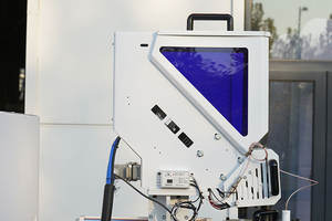 ขายเครื่องรัดขอบไม้ PVC 45 องศาตู้อัตโนมัติเครื่องติดกาวก่อนกัด - Product Image 4