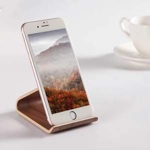 ที่วางโทรศัพท์มือถือและแท็บเล็ตทำจากไม้ งานแฮนด์เมด พร้อมที่เก็บ<span class=keywords><strong>ของ</strong></span> - Product Image 6