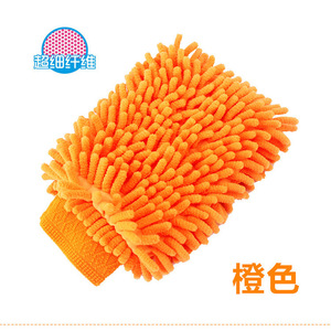 Guantes de limpieza para coche, de chenilla, de doble cara, con pelo de 2 cm, colores mixtos, para lavado de autos - Product Image 3