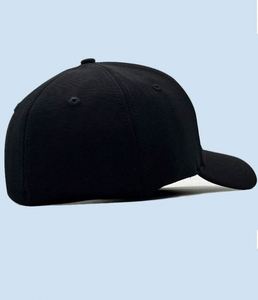 Factory Wholesale High Quality Plain 6 Panel Non-Adjustable Gorras Custom Embroidery Logo Closed Back Fitted Baseball Caps - Product Image 2