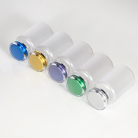 Bouteilles en plastique PET transparentes sans BPA de 120 cc et 150 cc, contenants d'emballage pour pilules, bouteilles avec bouchons à vis en acrylique résistants aux enfants