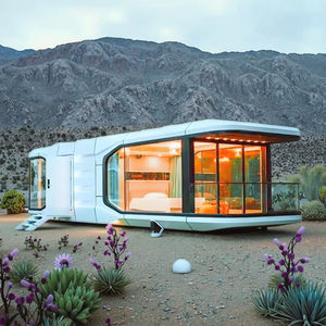 Customized moderno prefabbricato casa contenitore in acciaio <span class=keywords><strong>capsula</strong></span> modulare <span class=keywords><strong>Hotel</strong></span> con balcone per lo spazio <span class=keywords><strong>capsula</strong></span> di sonno - Product Image 3