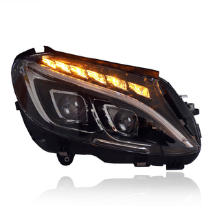 ชุดไฟหน้า LED 12V 6000K สีฟ้า สำหรับติดตั้งเพิ่มเติม อัพเกรดสำหรับรถยนต์เมอร์เซเดส-เบนซ์ ซี-คลาส W205 (รุ่นปี 2015-2018) - Product Image 2