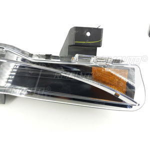 Conjunto de Luces Antiniebla Delanteras para Tesla Model X 2022-2023, Lámpara de Conducción LED DRL Izquierda y Derecha, Versión Europea y Estadounidense, Ámbar - Product Image 3