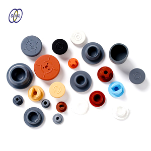 Divers bouchon en caoutchouc gris butyle personnalisé bouchon en caoutchouc utilisé pour la petite bouteille en verre flacon en verre récipient en verre pharmaceutique - Product Image 6