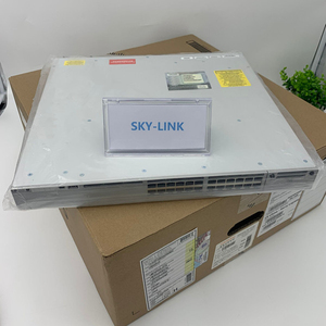 Original C9300L 24 Ports fixed uplinks PoE+ 10G advanced Network Switch C9300L-24P-4X-A