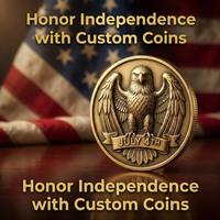 Pièce de monnaie commémorative personnalisée 2026 pour le 250e anniversaire de l'indépendance des États-Unis d'Amérique