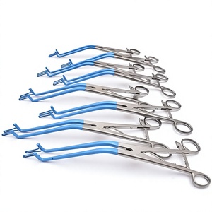 Pinces de Kogan manuelles de qualité supérieure OEM, revêtement coloré, instruments chirurgicaux gynécologiques et de chirurgie générale de haute qualité, avec poignée. - Product Image 4