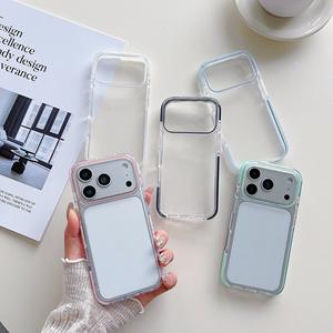 Funda Protectora para iPhone 17, Color Caramelo, Marco de TPU, Dos Colores, Tres en Uno, Antigolpes - Product Image 2